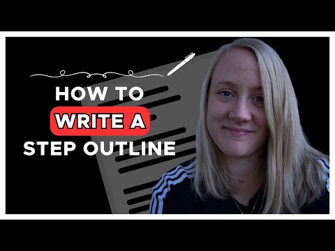 How to Write a Step Outline -  Screenwriting Tutorial