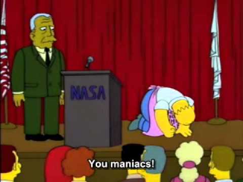 Homer - Wait a minute, it was our planet