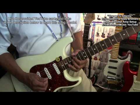 Ernie Isley Style LEAD GUITAR / AMP Solo Minimum Pedal Setup @EricBlackmonGuitar