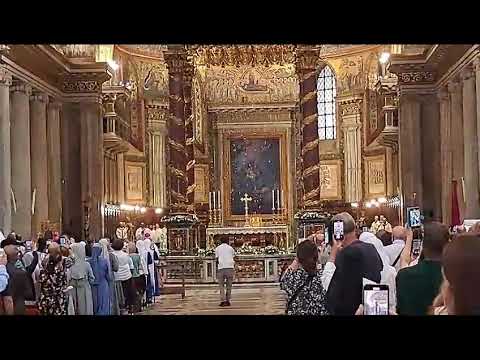 A S.Maria Maggiore la nevicata miracolosa di papa Liberio