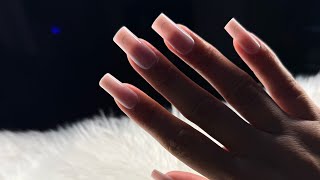 SOFT GEL FRENCHIES| EASY SOFT GEL APPLICATION| BEGINNER FRIENDLY SOFT GEL TUTORIAL