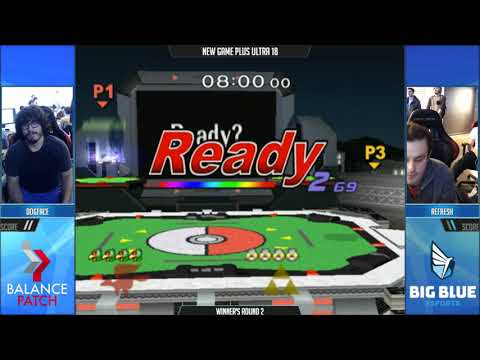 NGPU 18 SSBM - DogFace (Falco) vs. Refresh (Sheik) - Melee WR2