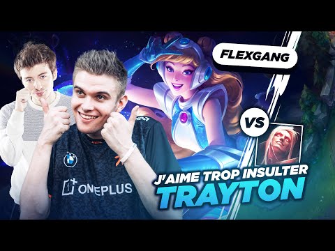 RHOBALAS : FLEX GANG | J'AIME TROP INSULTER TRAYTON - LUX VS VLADIMIR | LOL FR