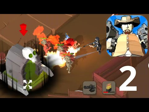 Zombie Killer Deadland Cowboy (Android,ios) Gameplay - Walkthrough