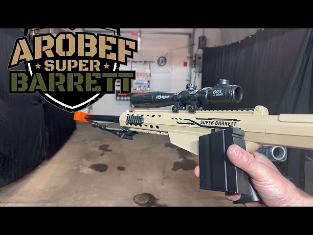 Vídeo relacionado con E-THOL Barrett 98 K - Lanzador de manga suave para niños, modelo realista con munición Soft Head con 10 manguitos, a partir de 3 años (arena)
