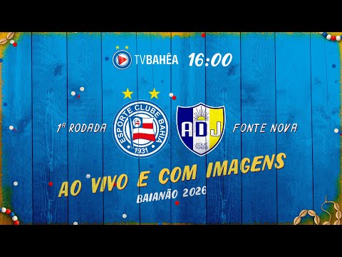 BAHIA 4 x 2 JEQUIÉ - AO VIVO E COM IMAGENS - BAIANÃO (11/01/26)
