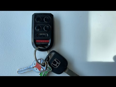 Automotive tip - Honda Odyssey - adding key fobs/remotes