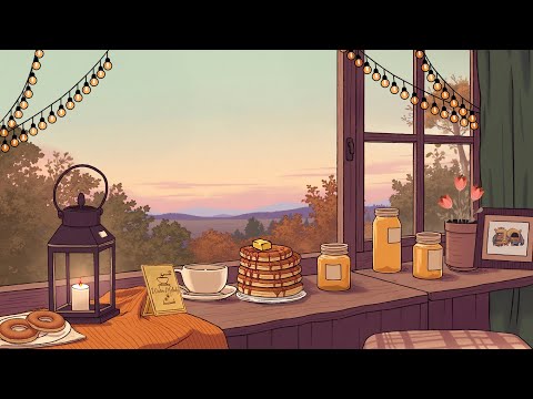 Chasing the Autumn Dawn 🍁🥞 Pancakes, Coffee and Lofi September Playlist for Calm Your Anxiety