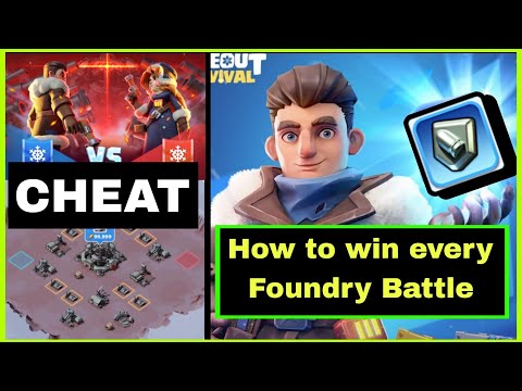 ✅ Biggest CHEAT | Ultimate Guide on Foundry Battle - Whiteout Survival | Win all foundry battle F2P