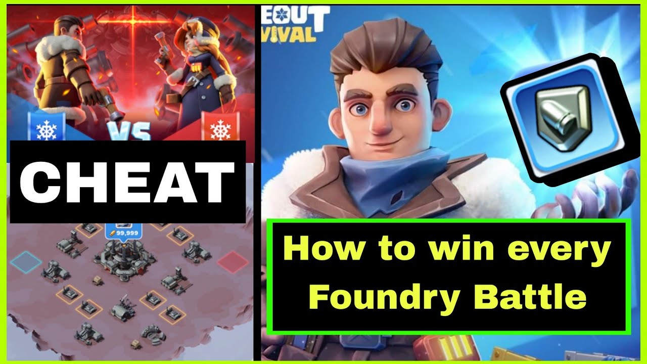 ✅ Biggest CHEAT | Ultimate Guide on Foundry Battle - Whiteout Survival | Win all foundry battle F2P