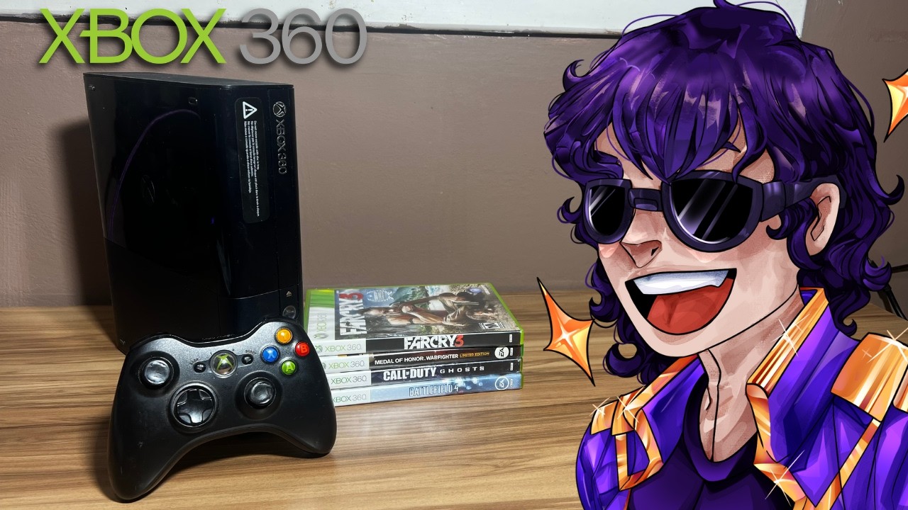 COMPREI UM XBOX 360 EM 2024 SERA VALEU A PENA