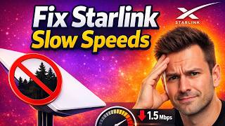Starlink Obstruction Check Guide — Fix Slow Speeds FAST! #starlink