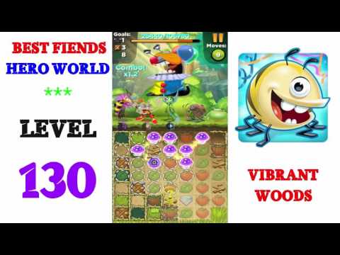 Best Fiends Hero Level 130 - Walkthrough