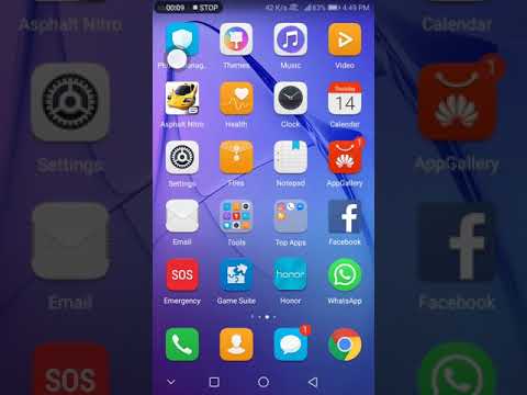 Update version of honor 8lite with Android version 8.0.0 with EMUI8.0.0