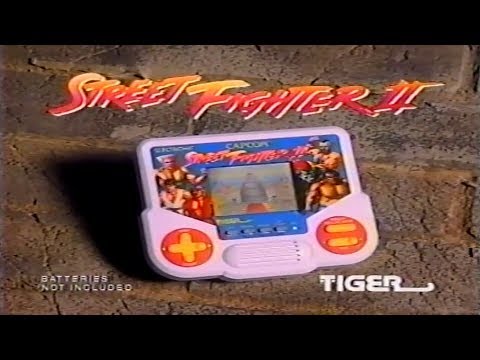 Tiger Electronics, Street Fighter II (1992) TV commercial (Remastered HD)
