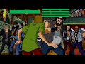 Ultra Instinct Shaggy Versus Bikers With Healthbars