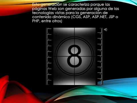 GENERACIONES DE LA WEB or