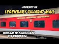 12901 LEGENDARY GUJARAT MAIL JOURNEY Mumbai To Ahmedabad Full Overnight Journey