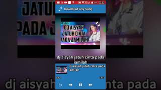 Download lagu Dj aisyah jatuh cinta pada jamilah mp3