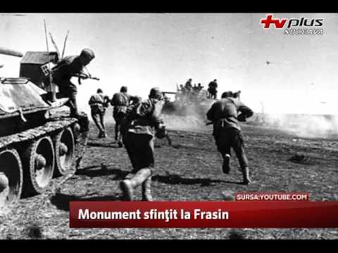 Monument sfințit la Frasin