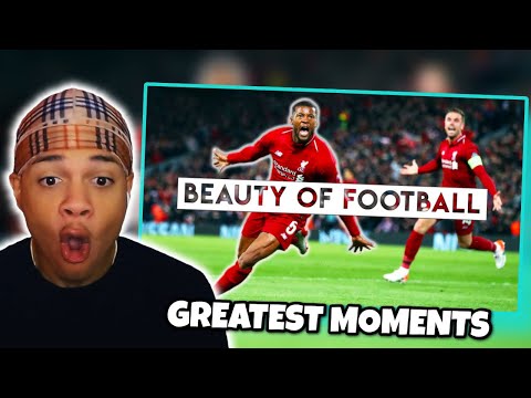 AMERICAN'S FIRST REACTION To The Beauty Of Football - Greatest Moments!!