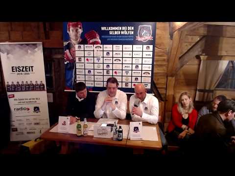 VER Selb-ECDC Memmingen: Die Pressekonferenz nach dem Spiel