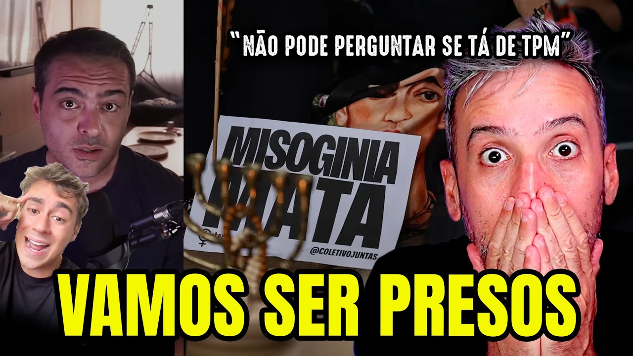 DIFÍCIL SER HOMEM: ESTÃO SURTANDO COM A LEI DA MISOGINIA