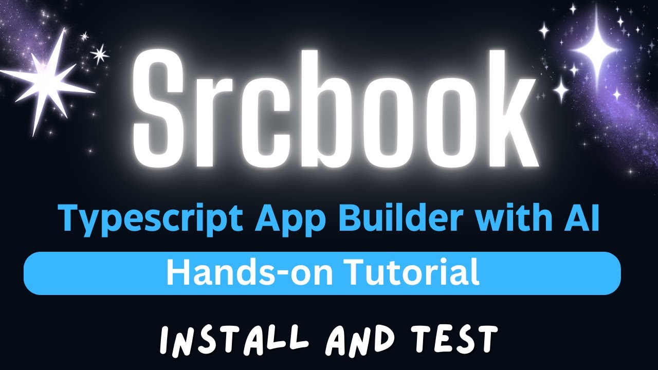 Srcbook - Typescript App Builder with AI - Install Locally