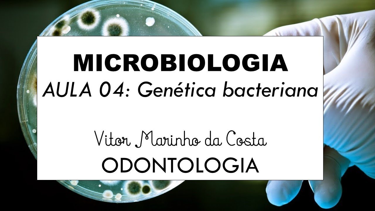 AULA 04   Genética bacteriana PARTE II