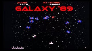 Galaxy '89 on the Amiga - gameplay & commentary