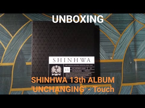 [UNBOXING] SHINHWA 13th Album 'Unchanging' - Touch