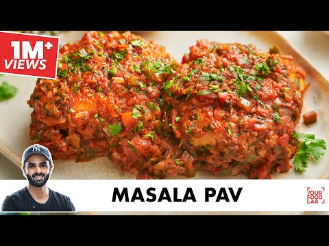 Masala Pav Recipe | Mumbai Style Masala Pav – Pav Bhaji Style | मसाला पाव | Chef Sanjyot Keer