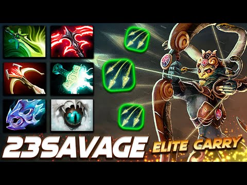 23savage Medusa Elite Carry - Dota 2 Pro Gameplay [Watch & Learn]