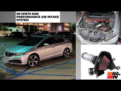 K&N Typhoon Intake Sound on 9th Gen SI