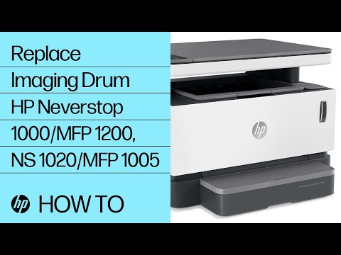 Kako zameniti HP 104A drum jedinicu - video