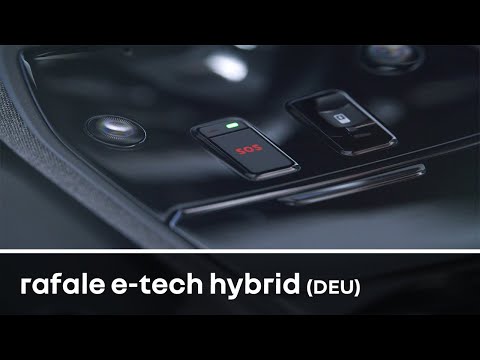 vernetzter Support und Notruf (E-Call) - Rafale Full Hybrid E-Tech - Renault