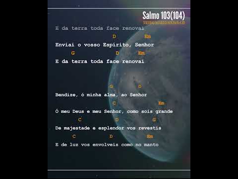 Salmo 103 - Ministério Vértice do Céu
