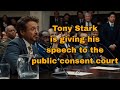 Tony Stark In Court Meme Template