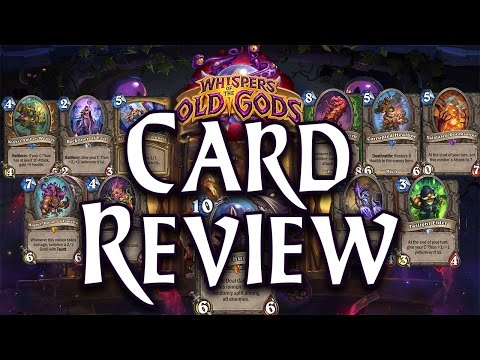[Hearthstone] Whispers of the Old Gods Card Review ft. Hearthlytics Pro Team