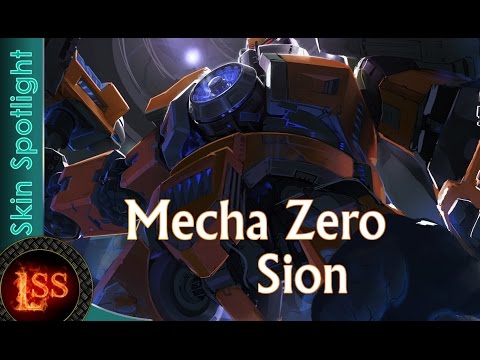 Mecha Zero Sion - League Of Legends - Skins Spotlight