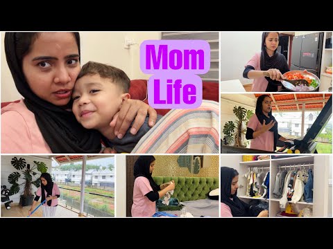 Mom Life Vlog 😅 | Cleaning 🧹 | Cooking 🍳 | Workouts 💪🏻 & More 😍 | 
