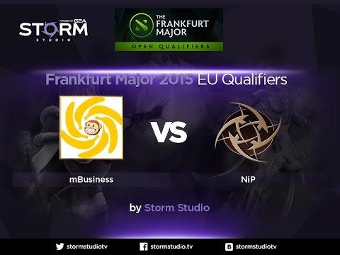 Monkey Business vs NiP, Frankfurt Major Qualifiers, game 2