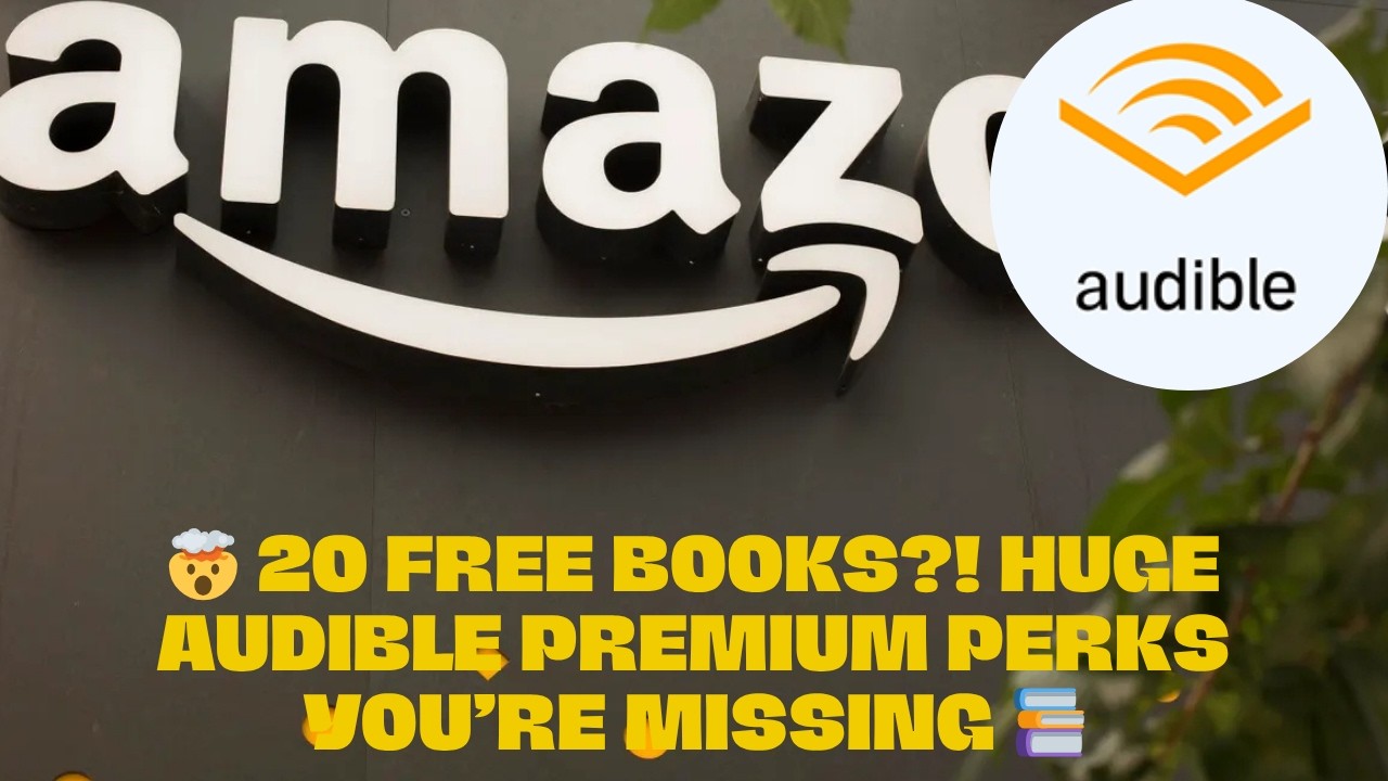🤯 20 FREE BOOKS?! Huge Audible Premium Perks You’re Missing 📚