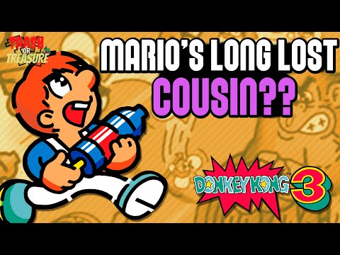 A Critical Look At The FORGOTTEN Most "NON Mario" Mario Game- Donkey Kong 3