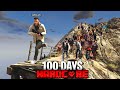 I Survived 100 DAYS In A ZOMBIE APOCALYPSE In GTA 5