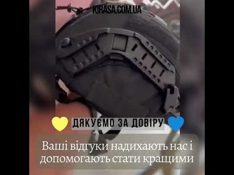 Кавер на каску с "ушами" с окном под консоль кордура чёрный L - фото 1 - id-p1899784965