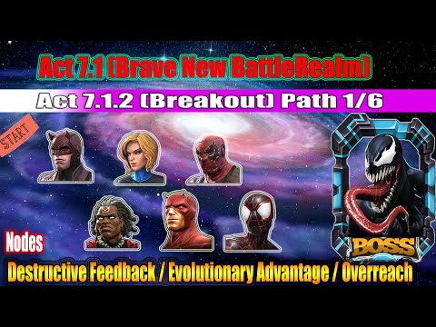 Act 7.1.2 (Initial Completion) Path 1/6 - Marvel Contest of Champions