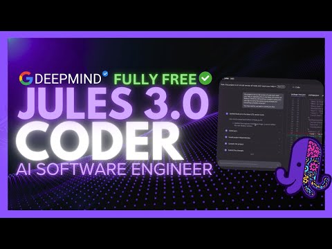 Google Jules 3.0 UPDATE: FULLY FREE Async AI Coder IS INSANELY GOOD! (Jules API, Tools, CLI, & More)