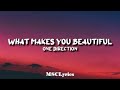 One Direction | What Makes You Beautiful Lyrics