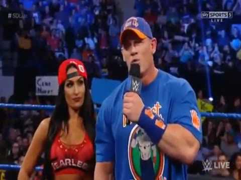 John Cena and the Miz Segment  Smackdown March 28